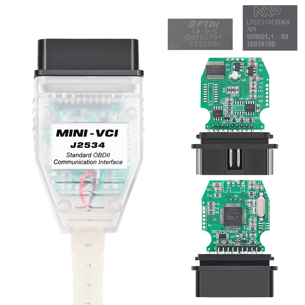 ミニ VCI V18.00.008 TIS Techstream トヨタ OBD2 車診断ケーブル minivci J2534 FTDI FT232RL FT232RQ 自動スキャナツール