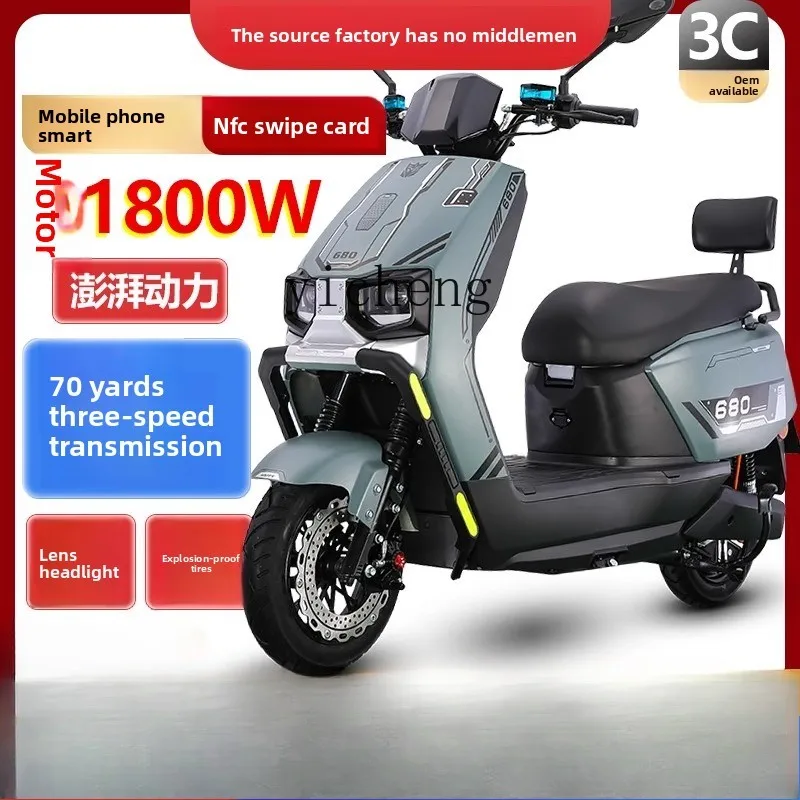 TQH 高速電動バイク超長バッテリー寿命大人の電動バイク長距離走行王