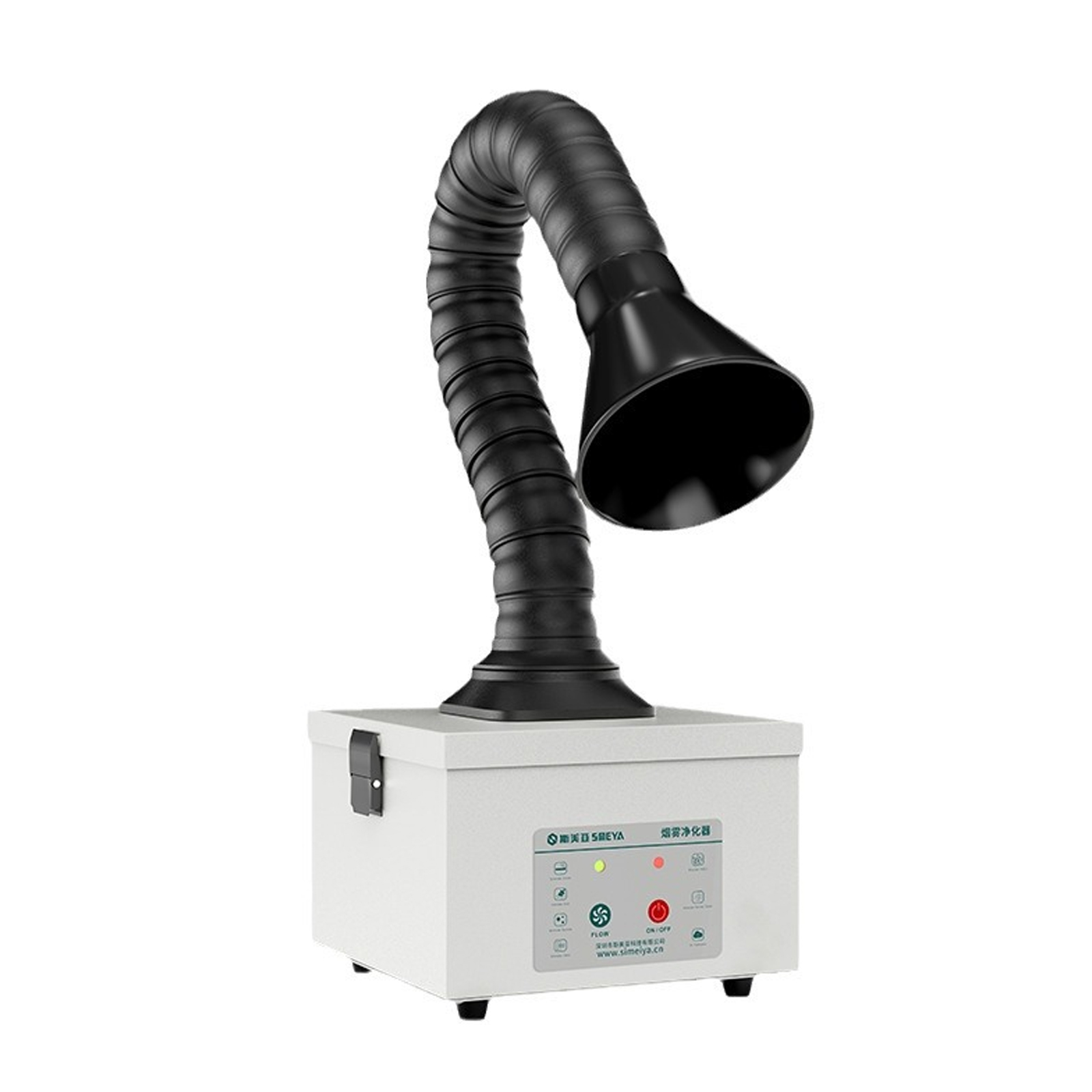 ポータブルヒューム抽出器 30 ワットはんだ煙抽出器 3 段階フィルター付き強力な吸引清浄器彫刻 DIY 溶接用