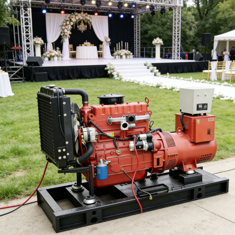 ディーゼル発電機セット 20kW 単相超静音耐候性エンクロージャ水冷サイレント発電機ボックスユニット