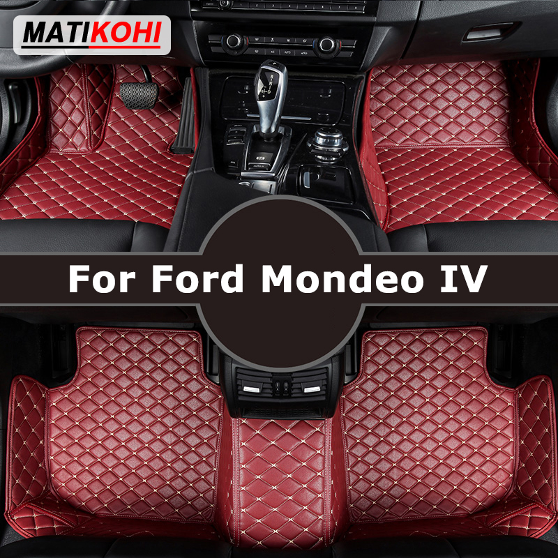 MATIKOHI カスタム車のフロアマットフォードモンデ​​オ MK4 フュージョン 2007-2013 自動車カーペットフットコシュ Accessorie