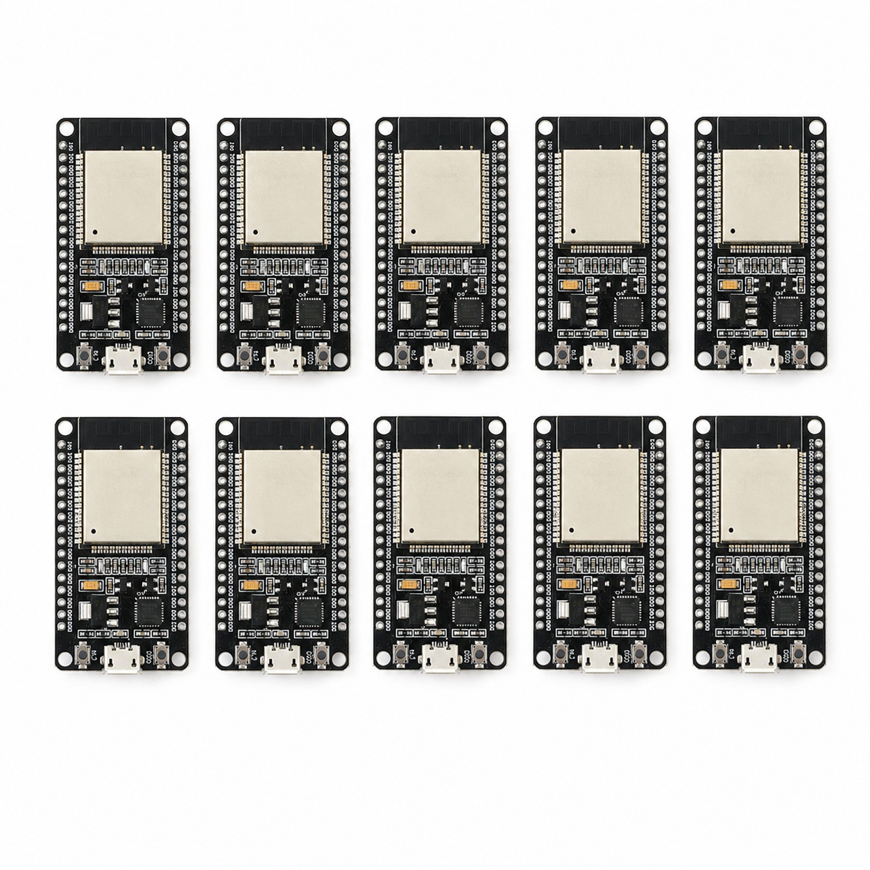 10 個 ESP32 開発ボード WiFi Bluetooth デュアルコア ESP-32 ESP-32S CP2102 CH9102 CH340 Type-C マイクロ USB モジュール