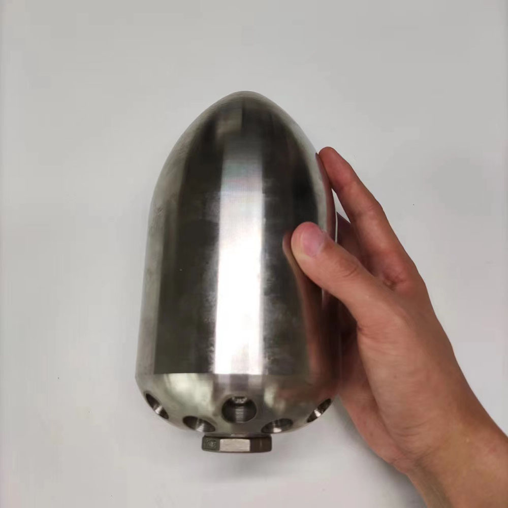 215L/min 高圧クリーン下水管クリーナー詰まり排水洗浄噴射スプレーノズル、排水システム洗浄ノズル