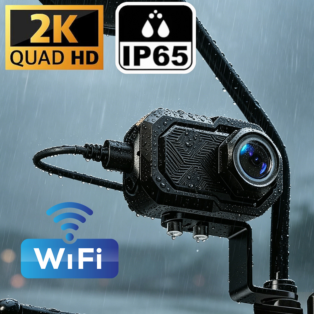 新しい 2 18k HD オートバイ DVR WiFi アプリ防水 IP65 170 度広角カメラダッシュカム HD USB 電動スクーターレコーダー