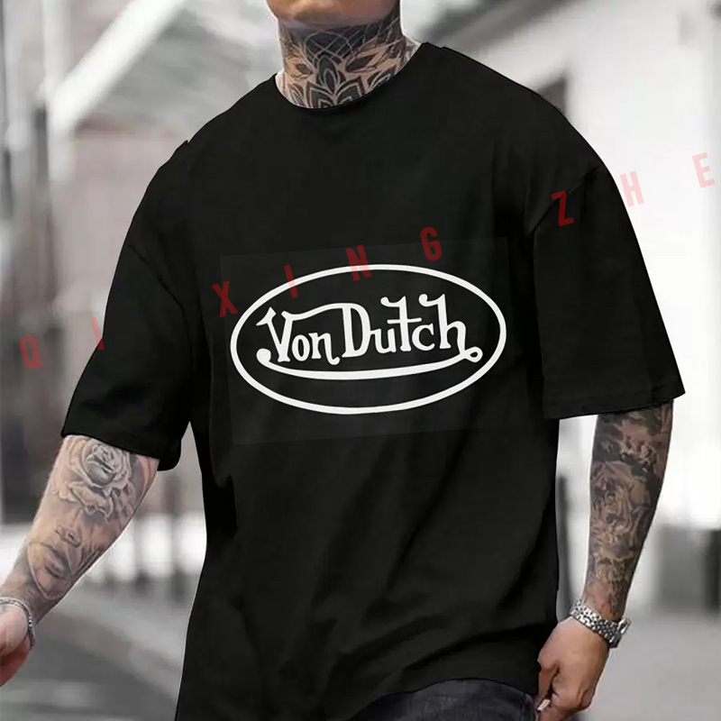漫画アメリカンレトロオートバイオートバイ Tシャツ男性と女性の綿カジュアル Tシャツ半袖 O ネックトップス