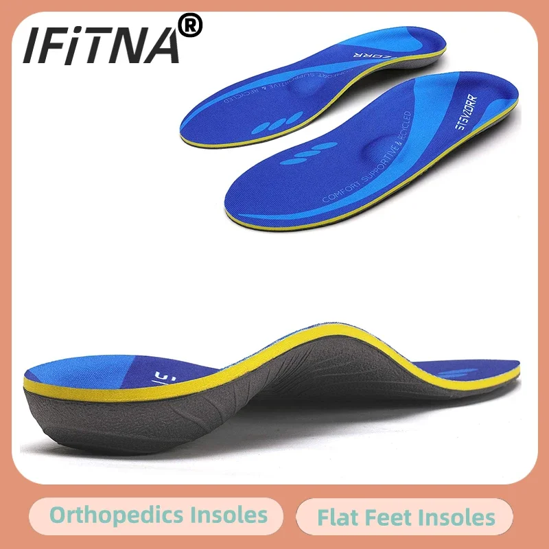 アーチ中足骨サポートインソール足底筋膜炎矯正インサート、偏平足整形外科用インソールアスレチックスニーカーヒールクッションソール
