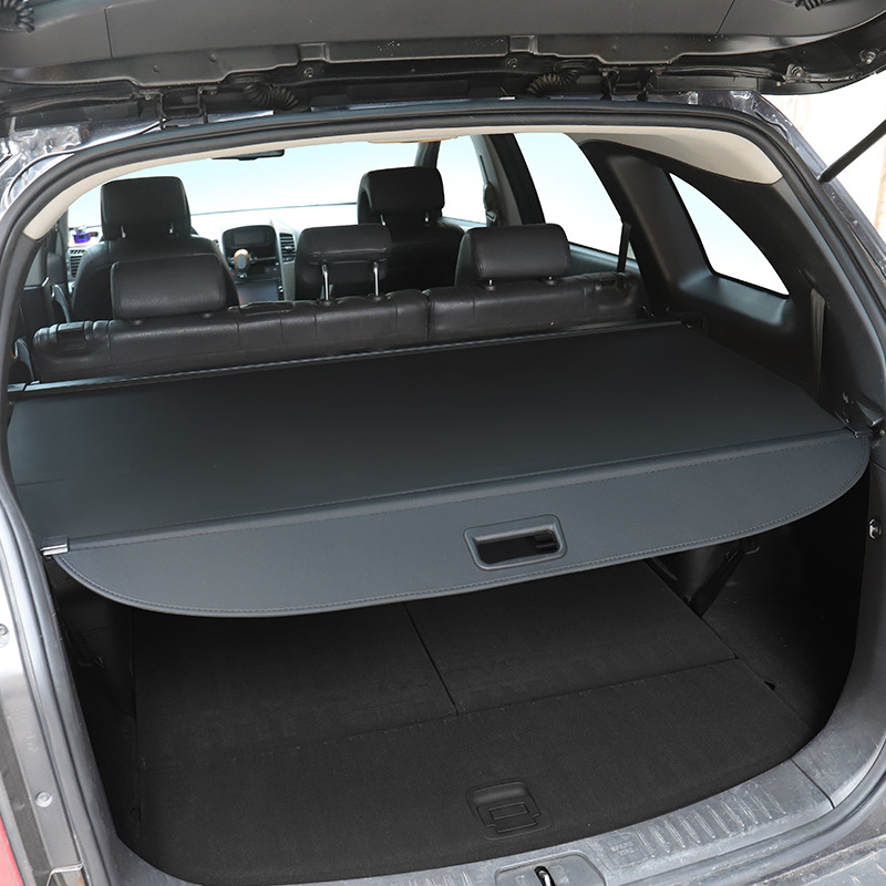リアトランクカーゴカバー スバル XV フォレスター アウトバック レザー 格納式荷物キャリア セキュリティパーティション シールドラック