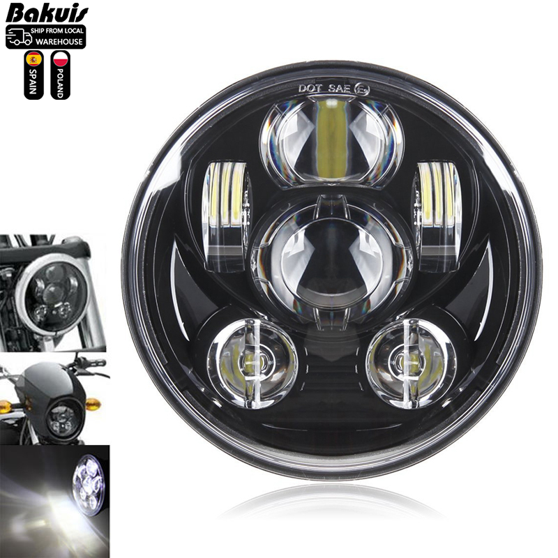 5.75 インチ LED ヘッドライト DRL ハーレースポーツスター 1200 XL1200L カスタム XL1200C 883 XL883 883L XL883R 48 ヘッドランプ 5 3/4"