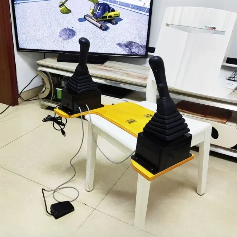 本物の掘削機ハンドル運転シミュレーション学習機スマートトレーニングデバイス溝掘りリモコンホット販売