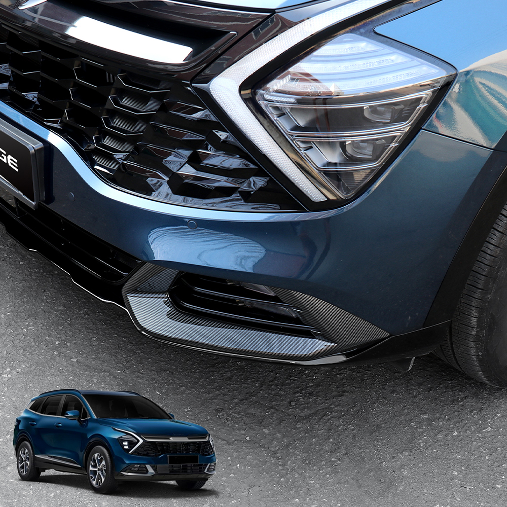 起亜 Sportage NQ5 2022 2023 2024 2025 LHD/RHD 車のフロントバンパーフォグライトランプカバーフレームトリム外装カーアクセサリー