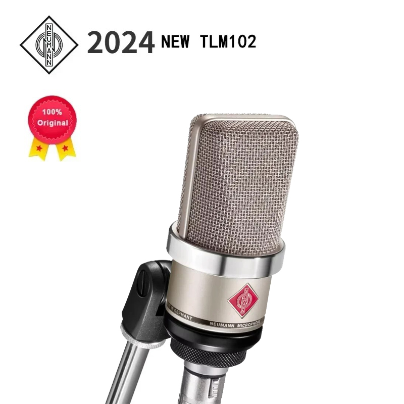 オリジナルブランド TLM102 大口径ダイアフラムプロフェッショナル静電容量型マイク、ライブ歌唱およびレコーディングスタジオ用