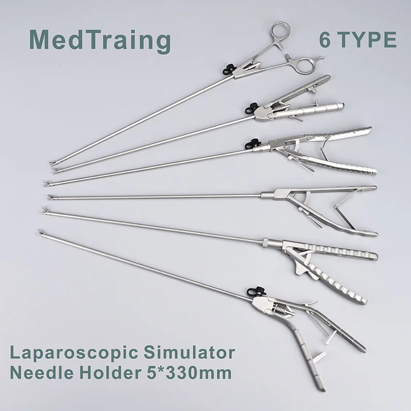 腹腔鏡トレーニング針ホルダー腹腔鏡シミュレーター器具手術寄生装置