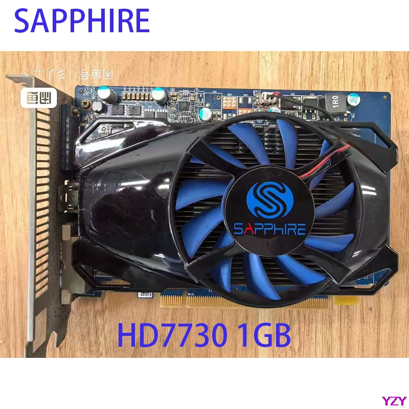 HD7730 1GB 中古 SAPPHIRE AMD ビデオカード GPU Radeon HD 7730 GDDR5 128bit グラフィックカード PC コンピューター ゲーム用ビデオカード HDMI