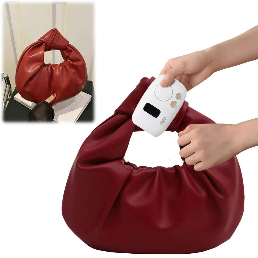 ミニ トップハンドル バッグ PU レザー スモール ショルダー バッグ クラッチ ハンドバッグ プリーツ ハンドバッグ レディース
