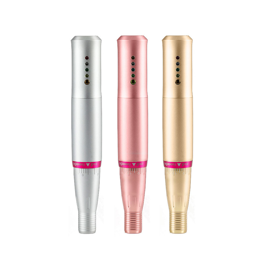 眉毛アートメイクマシン PMU マイクロ色素沈着デバイス 4 Led デジタル Microblading タトゥーペン眉毛リップアイライナー