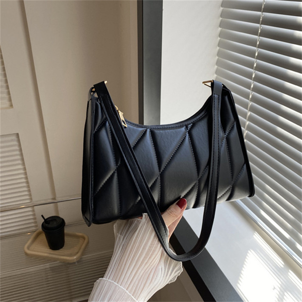 黒のトレンディな女性のショルダーバッグファッション Pu ハンドバッグクロスボディバッグ小さなハンドルバッグショッパークラッチ財布