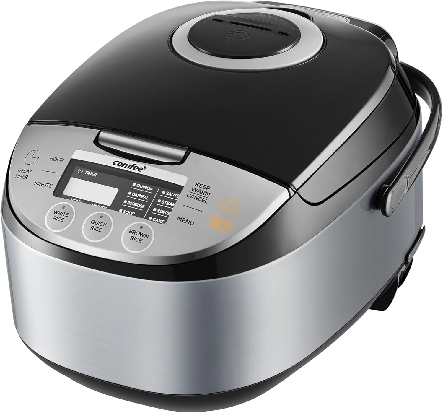 11 プリセット付きポータブル 12 カップ ファジー ロジック炊飯器