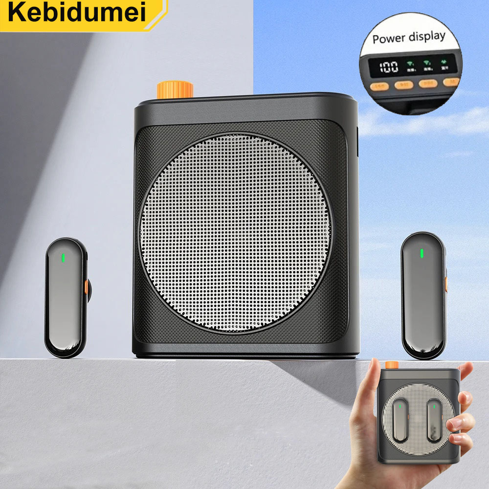M29 Bluetooth ポータブル音声アンプミニワイヤレスメガホンスピーカーラベリアマイク付き教師ツアーガイドコーチ