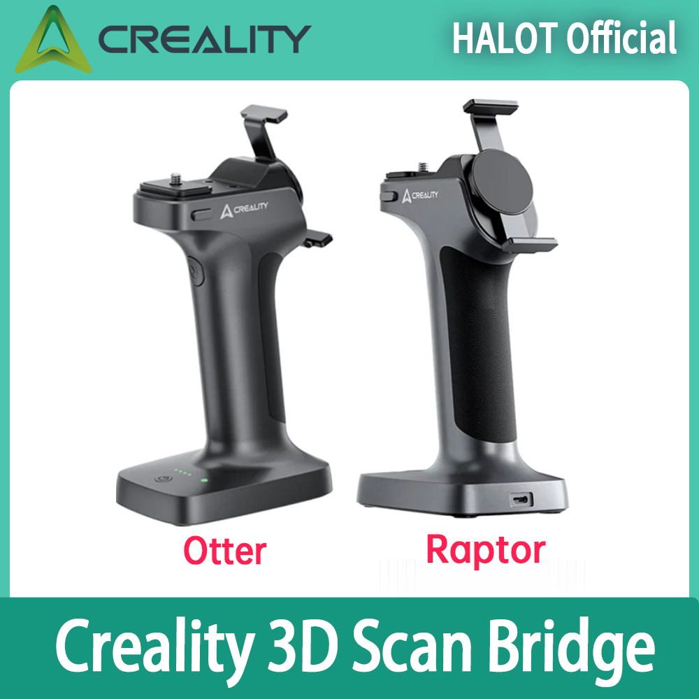 Creality スキャンブリッジ 3D スキャンハンドヘルドワイヤレス WiFi6 高速伝送磁気セットアップ Raptor /Raptor X /Otter 3D スキャナー用