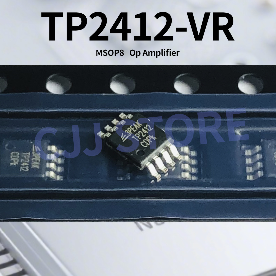 1 〜 3000 ピース/ロット TP2412 マーキング TP2412-VR MSOP8 オペアンプ IC SMD 新とオリジナル