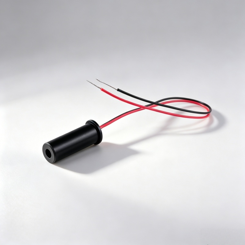 7.5X21mm 赤色 635nm 5 ドットレーザーモジュール DC 入力 3V/5V メタルブロンズヘッドターゲット光電源（無料カスタマイズ付き）