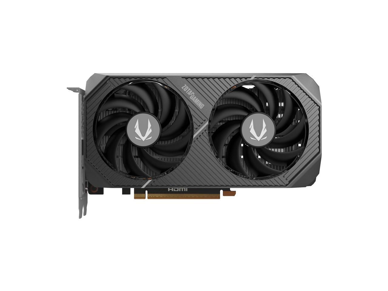 ZOTAC GAMING GeForce RTX 5060 Twin Edge OC DLSS 4 8GB GDDR7 128ビット 28Gbps PCIE 5.0 ゲーミンググラフィックスカード、SFF対応コンパクトカード、ZT-B50600H-10M