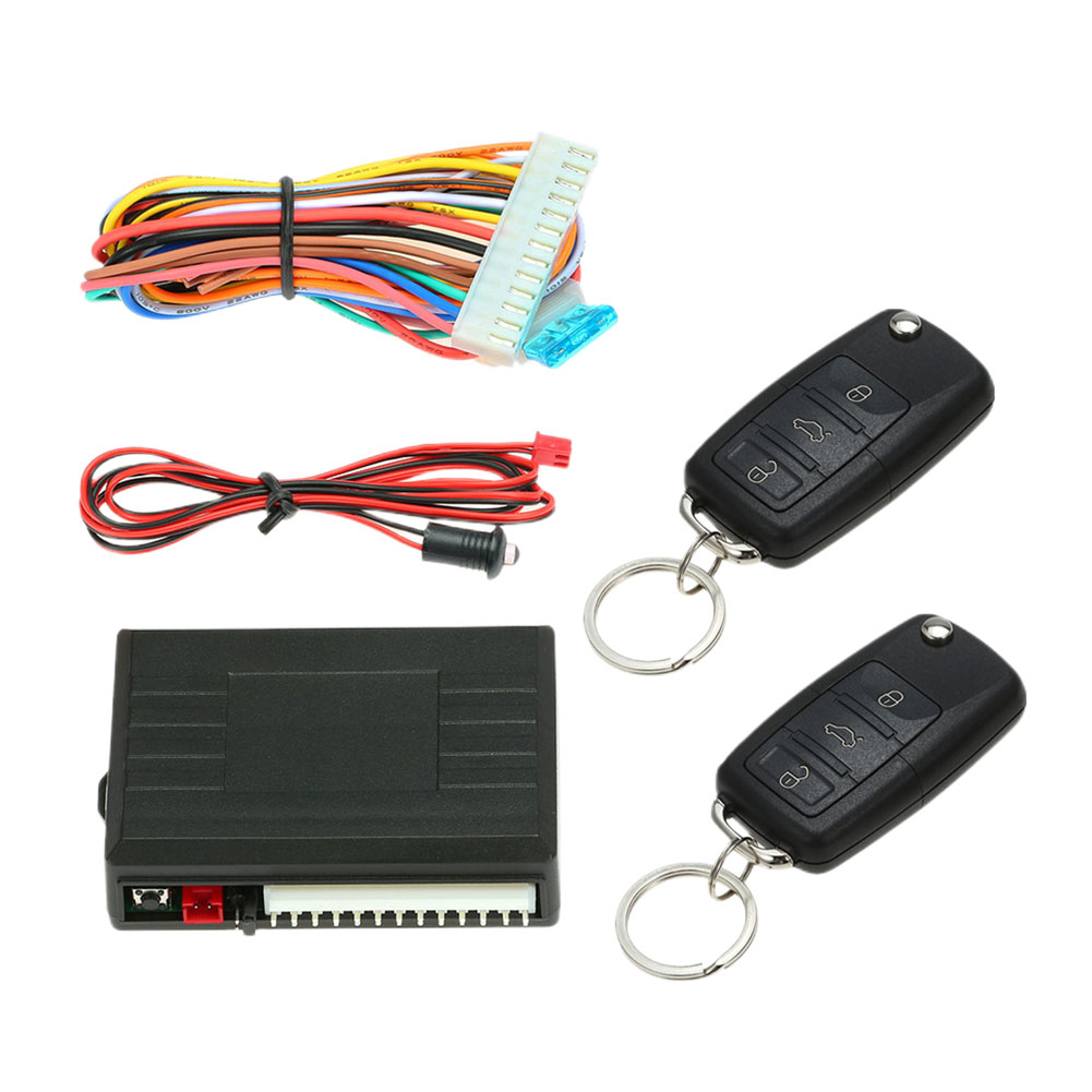 車の集中ロック 433.92MHz キーレスエントリーシステム DIY ユニバーサルリモート集中ロックキット車のセキュリティシステム車の警報システム