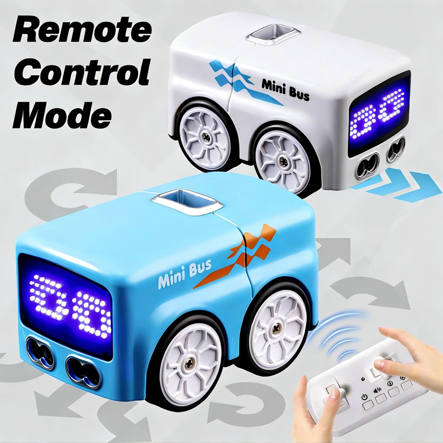 RC ミニバス、RC 制御、4 つのプレイモード、面白い自動表現