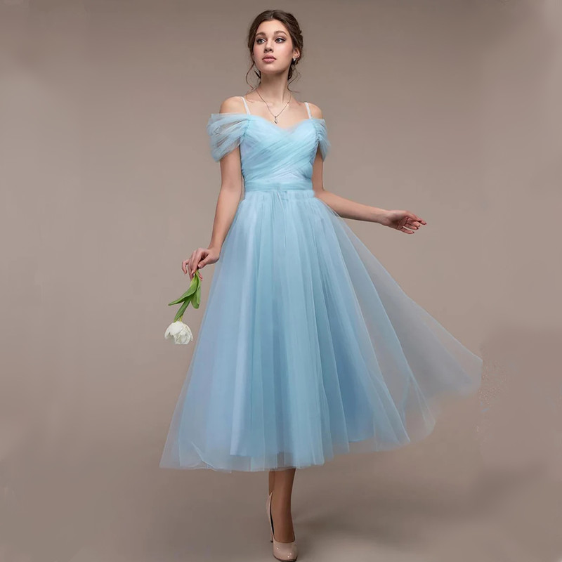 ファッション春夏エレガントな女性 V ネック背中の開いたドレス女性の結婚式の服 A ラインメッシュロングスカートガールパーティーギフト Dr1
