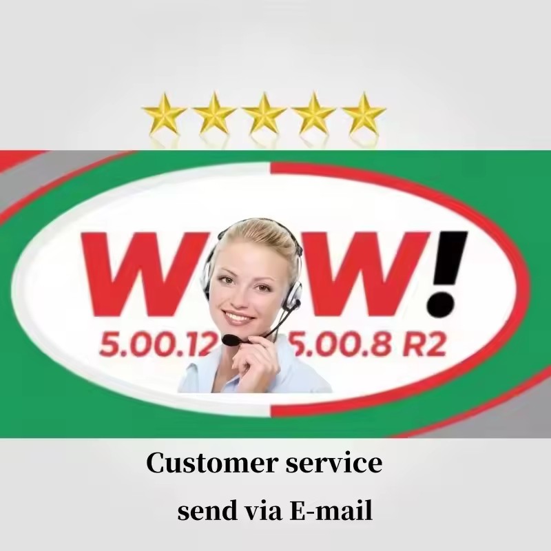 2025 ホット販売 W-ur-th WOW 5.00.8 WOW V5.00.12 R2 多言語ソフトウェア Keygen 付き車診断ツール
