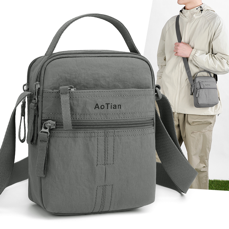 ファッション男性ミニショルダーバッグ高品質オックスフォード小さなクロスボディバッグ男性のためのヴィンテージスタイリッシュなヴィンテージ男性メッセンジャーバッグ bolso