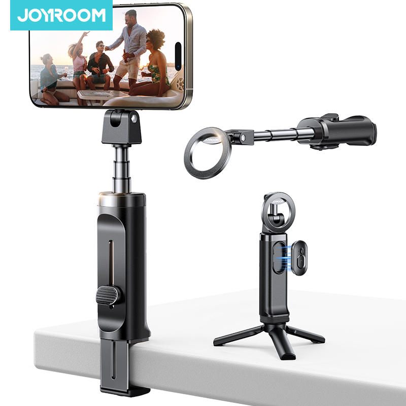 Joyroom 飛行機電話ホルダー磁気自撮りスティック iPhone 用ユニバーサル飛行機電話マウント飛行機電話スタンドデスク ZS509