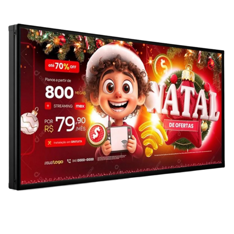屋外巨大な明るい LED デジタルサインディスプレイ LED 電子メッセージボード WiFi プログラマブル P5 65 ''x34'' フルカラー LED ディスプレイ