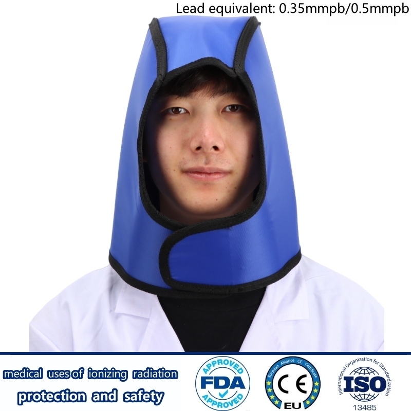 X線ガンマ線放射線防護0.35mmpb/0.5mmpb成人用鉛キャップ電離放射線防護用鉛キャップを推奨