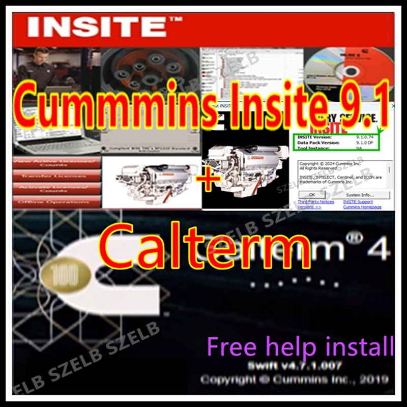 最新の Cummins Insite 9.1/8.9 Keygen、有効期限なし (フリート カウント、Zap-It、OEM Zap-It 付き) Calterm ソフトウェアの無料ヘルプ インストール