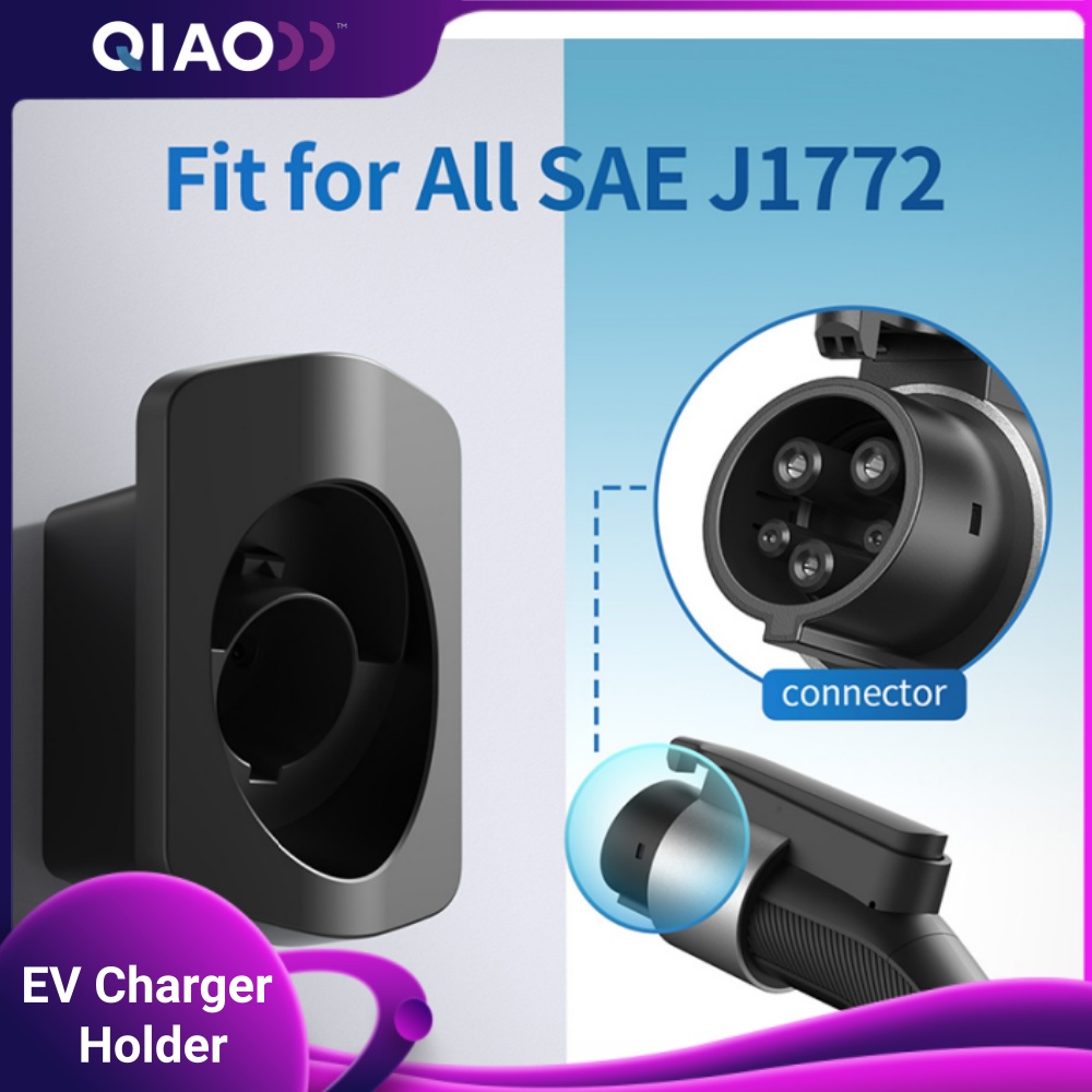EV 充電器ケーブルホルダータイプ 1 / J1772 電気自動車充電ケーブルプラグウォールボックスマウント充電ケーブルオーガナイザーウォールマウント
