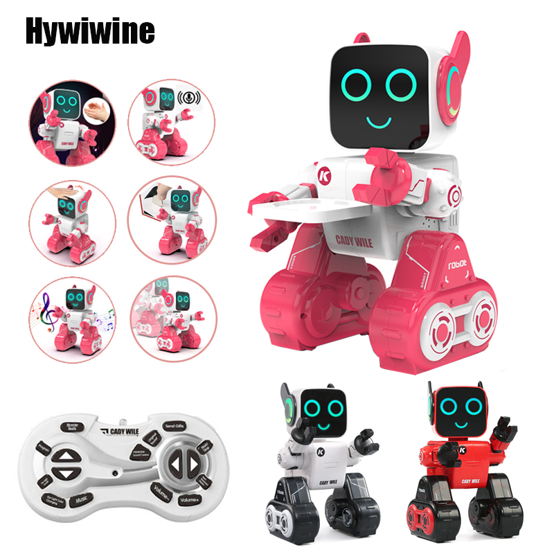 JJRC R4 ロボット RC インテリジェントセンス誘導リモコンスマートロボアドバイザー貯金箱ギフト子供少年少女知育玩具