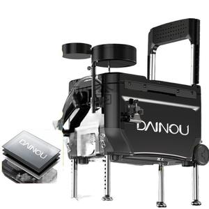 新型フィッシングボックス　超軽量・多機能・厚手・バックパック式・専用保温台付き　フィッシングボックス一式（釣り道具一式）