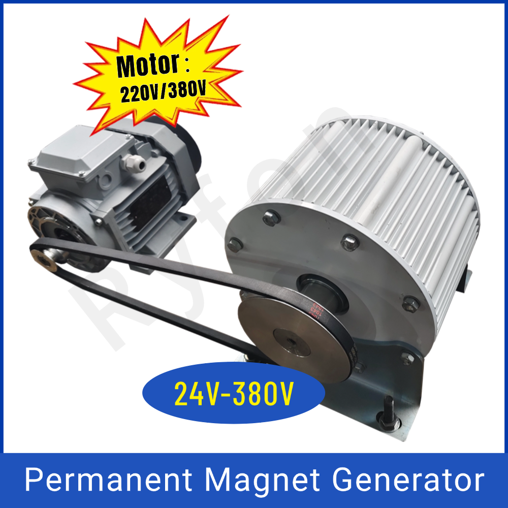 新エネルギー 220V 380V 電動モーター減速機 20000 ワット 500RPM 3 相永久磁石発電機 30000 ワット AC 発電機