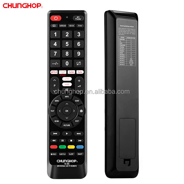 テレビアクセサリー TX-09E リモートテレビスマートコントローラーサムスン LG ソニー東芝フィリップスハイセンスパナソシャープグルンディッヒに適しています