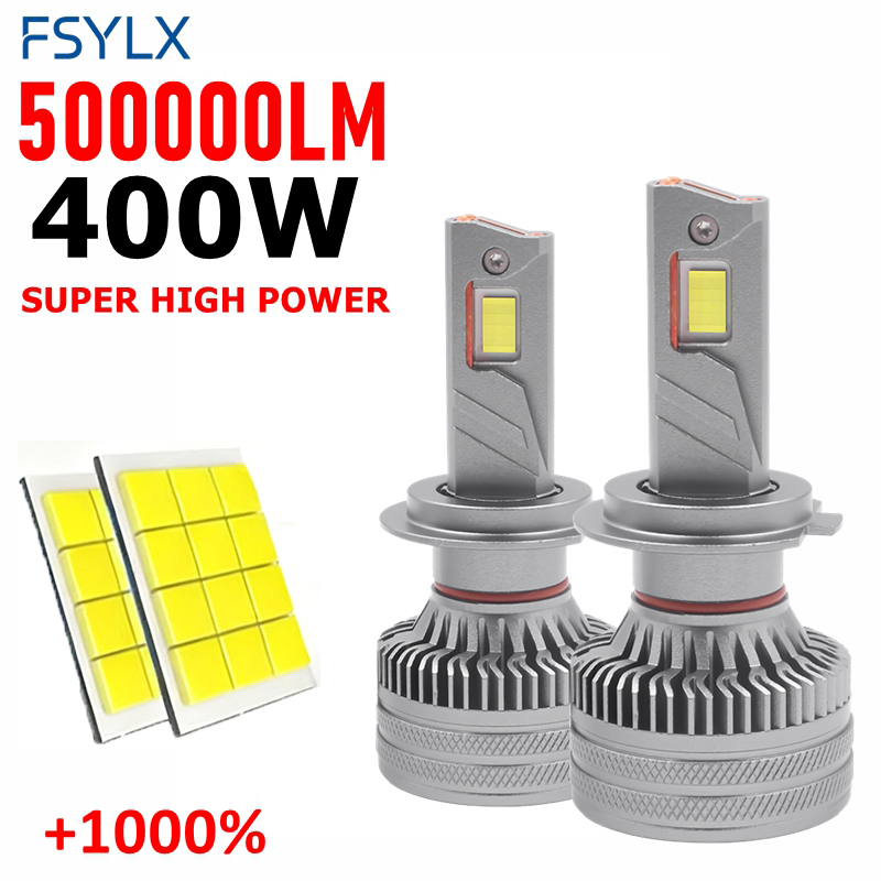 H7 Led ヘッドライト電球 LED H1 H4 H7 H11 9005 9006 9012 車の Led ヘッドライトフォグライト 240 ワット 6000 K 12 V 24 V X8 CANBUS
