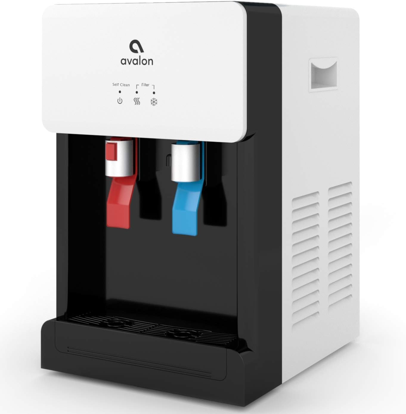 セルフクリーニング、タッチレス、ボトルレスデザイン、NSF 認定フィルター、UL を備えたカウンタートップ温水および冷水ディスペンサー