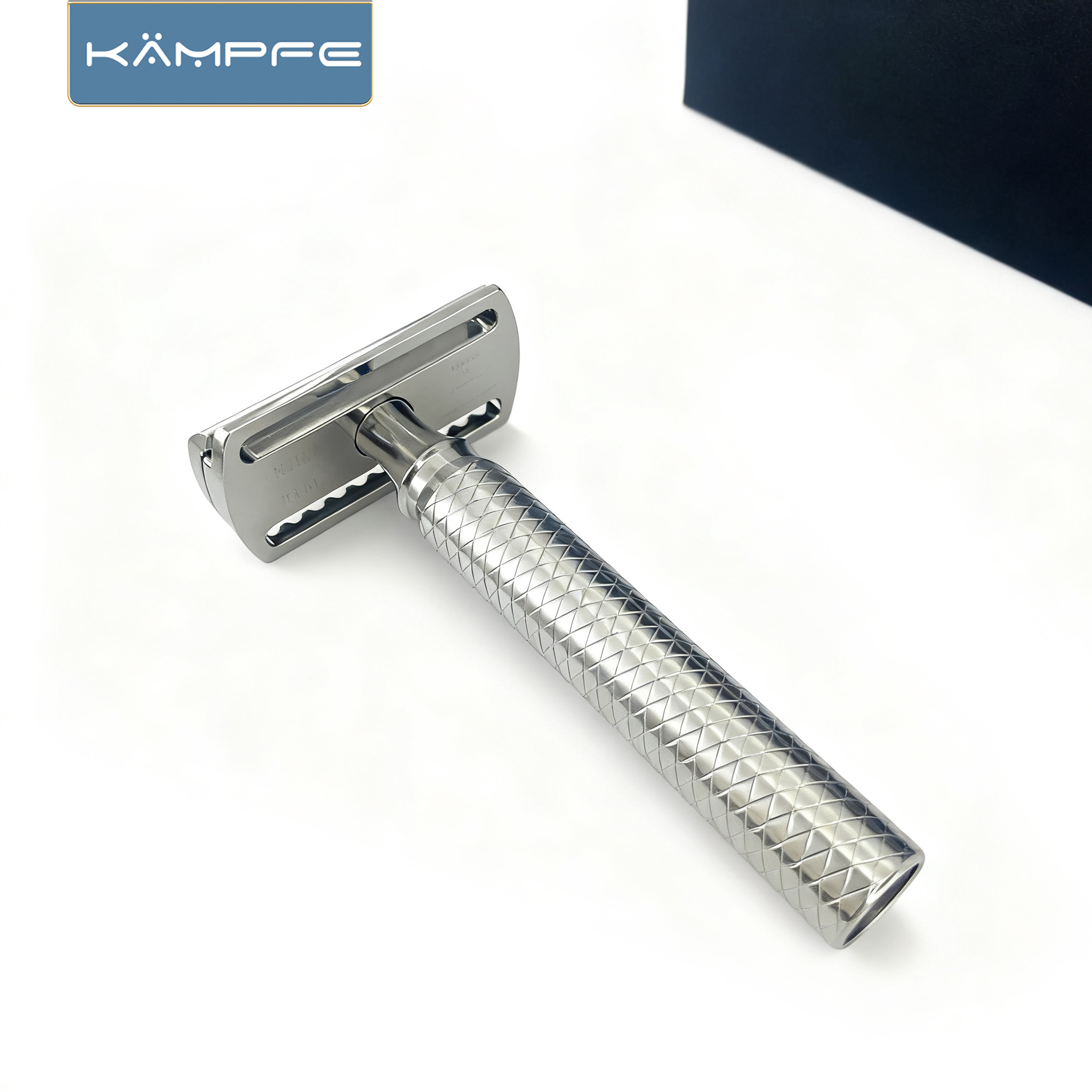 KAMPFE クラシック CNC 機械加工ステンレス鋼安全かみそりポリッシュ手動シェービングかみそりダブルエッジスムーズ安全なシェービング男性用