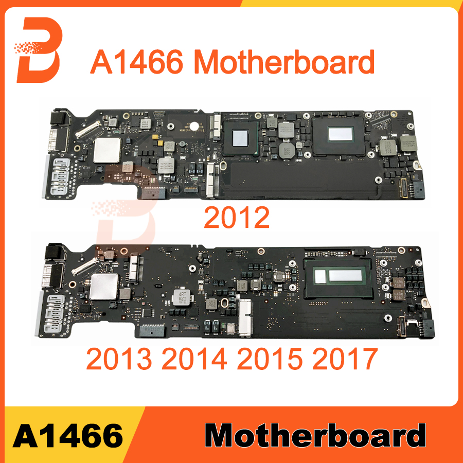 オリジナルロジックボード MacBook Air 13 "A1466 マザーボード 820-00165-A 820-3437-B 820-3209-A i5 i7 2012 2013 2014 2015 2017 年