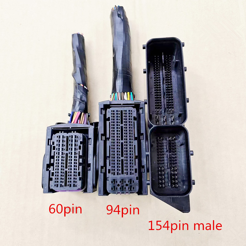 ECU EDC16 コンピュータボードプラグ 94 ピンまたは 60 ピンフルワイヤーハーネス 154 ピンオスソケットコンピュータボードコネクタ
