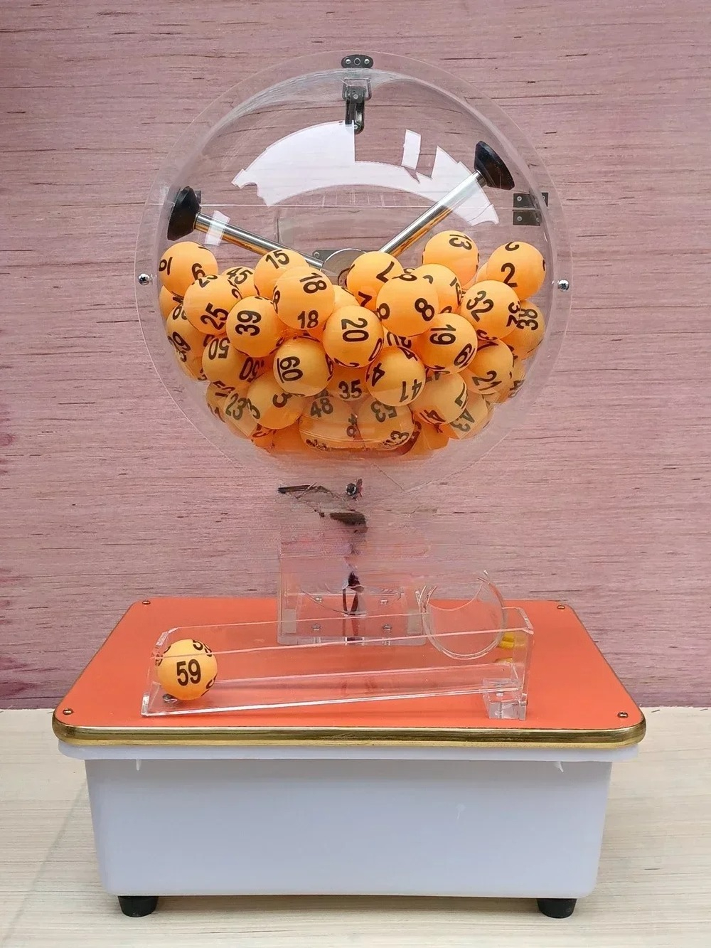 電子ビンゴマシンパーティー用ポータブルゲームコンソール