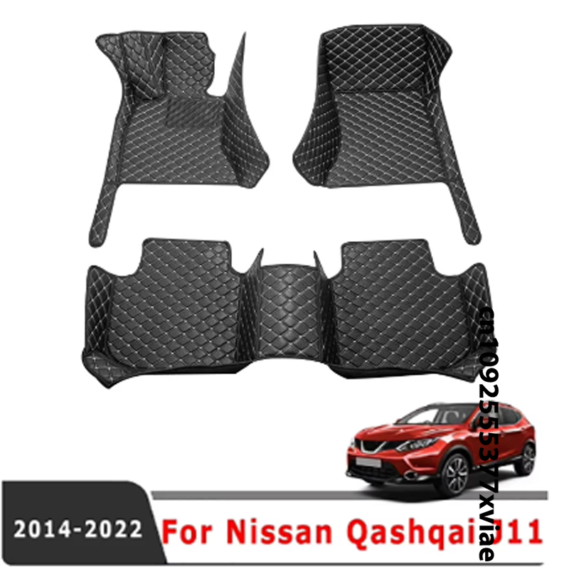 日産キャシュカイ J11 2023 2022 2021 2020 2019 カーペット保護アクセサリー敷物 LHD 車のフロアマット