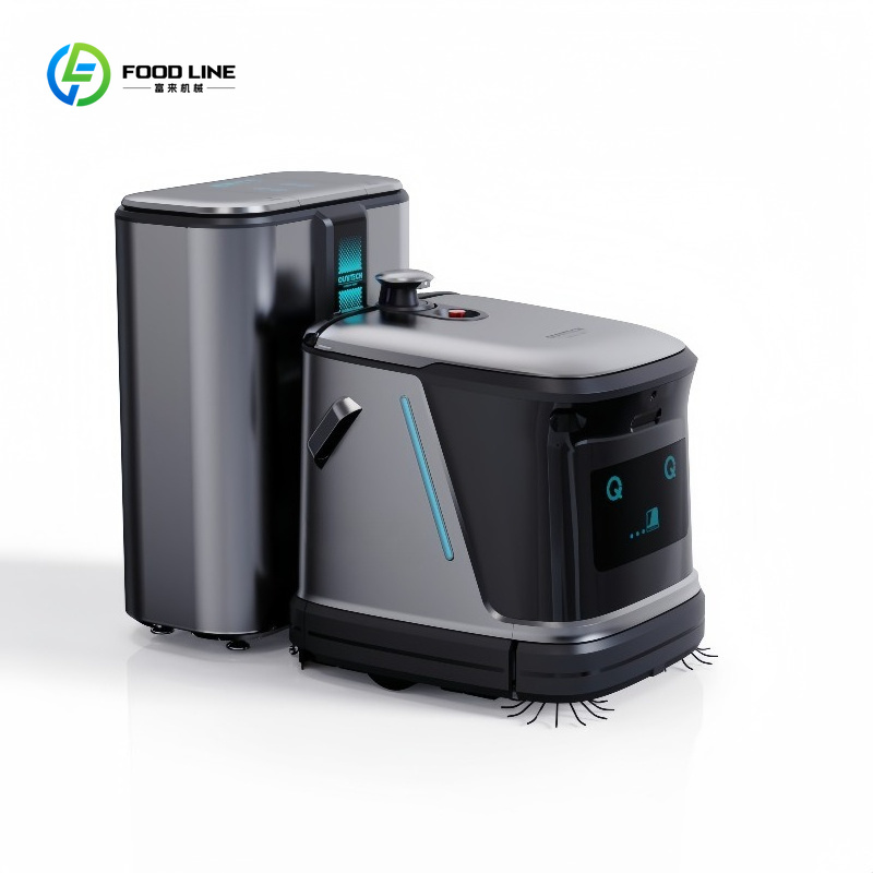 モップ機能を備えたプロの商業ロボット掃除機カスタマイズされたホテル用のインテリジェントな自動清掃装置