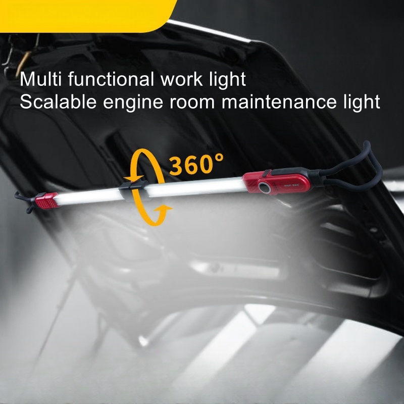 フードエンジン修理ライト伸縮照明キャビンライト LED 修理車の自動車整備士のフード作業ライト