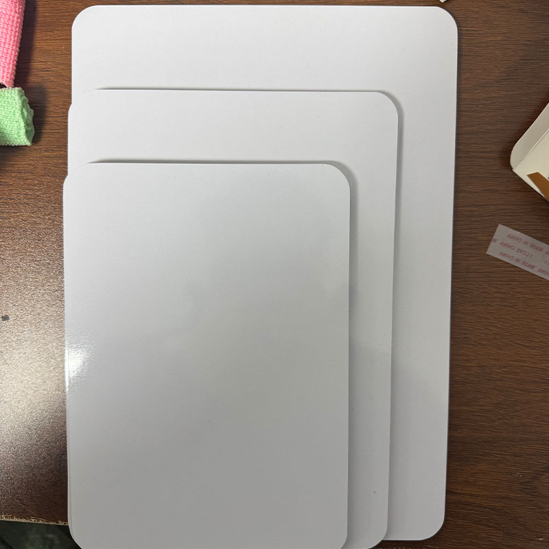 3枚セット（A5/B5/A4）フレームレス非磁性ホワイトボードセット両面消せるお絵かきボード幼児向け早期教育